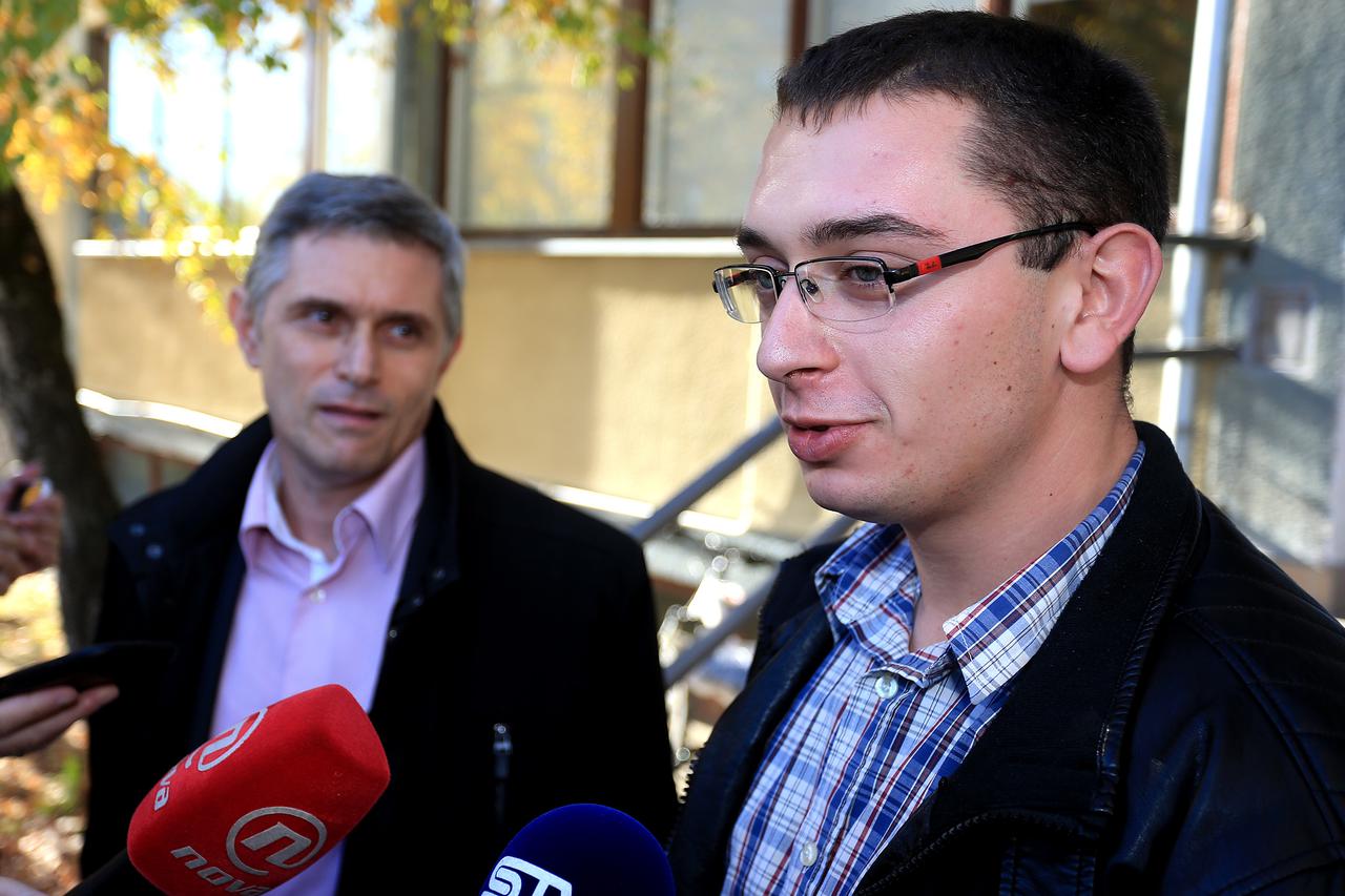 Branimir Čolaković i policajka Marija Iličić
