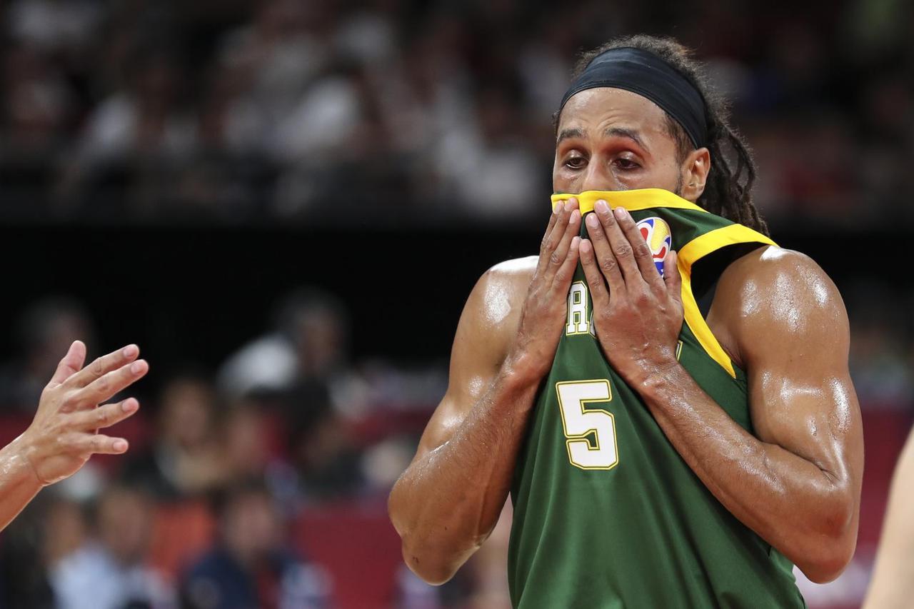 (SP)CHINA-BEIJING-BASKETBALL-FIBA WORLD CUP-FRA VS AUS (CN)