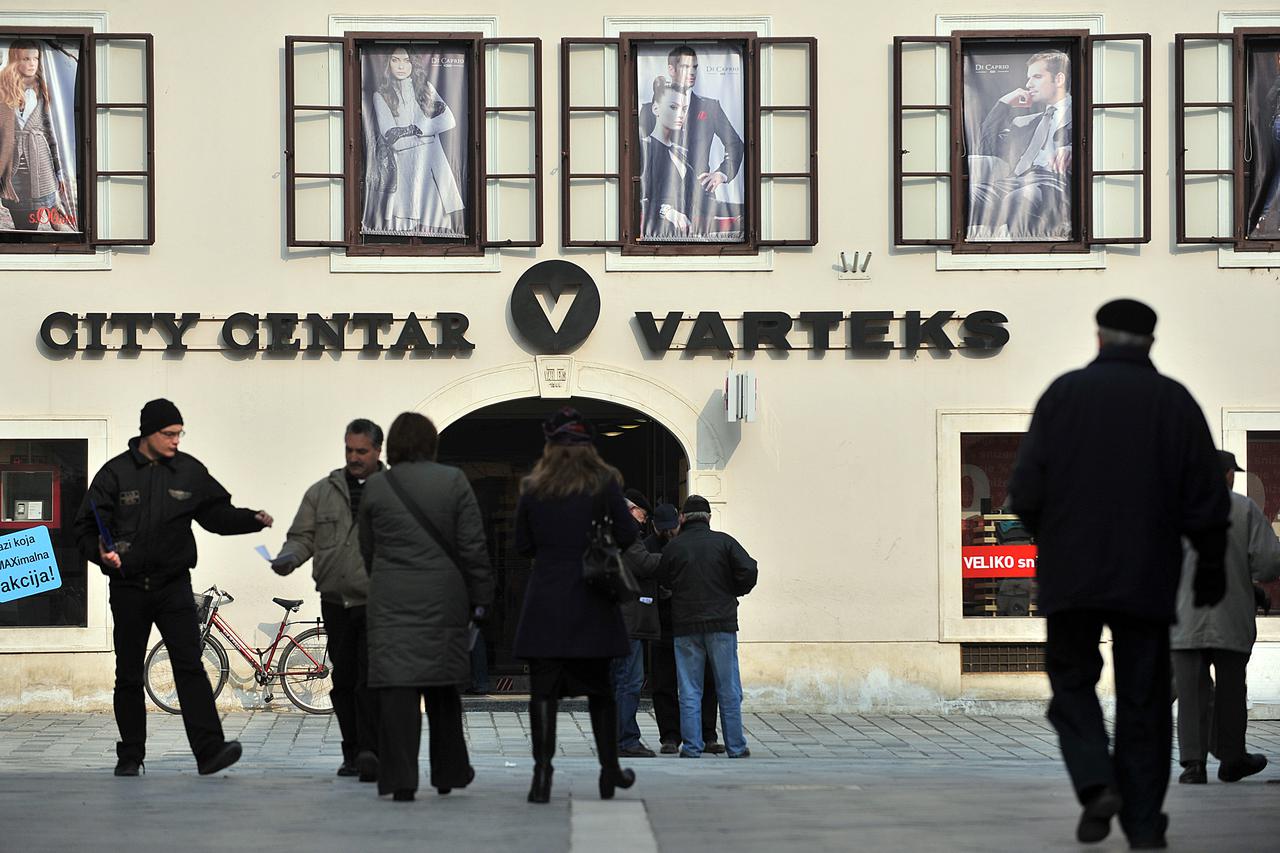 Varaždin: Varteks prodaje svoju zgradu u središtu grada