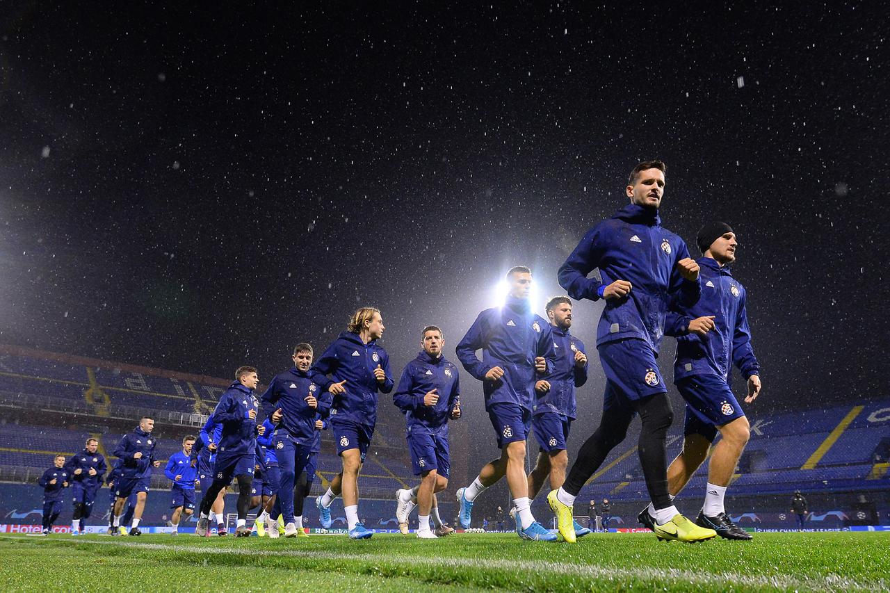 Trening Dinama uoči Šahtara