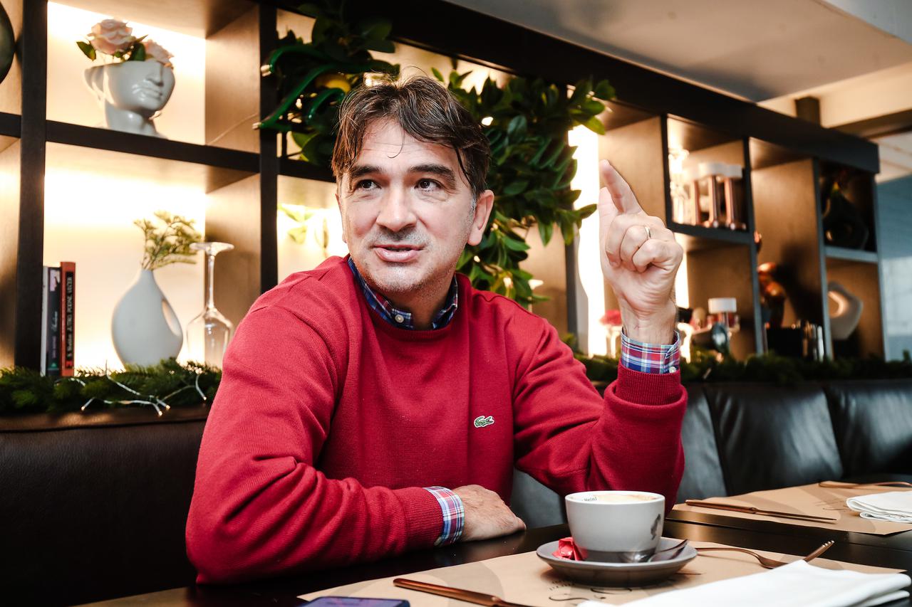 Zagreb: Izbornik hrvatske nogometne reprezentacije Zlatko Dalić