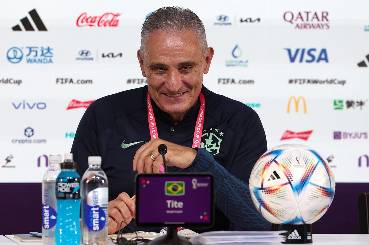 KATAR 2022 - Brazil održao konferenciju za medije uoči utakmice protiv Hrvatske