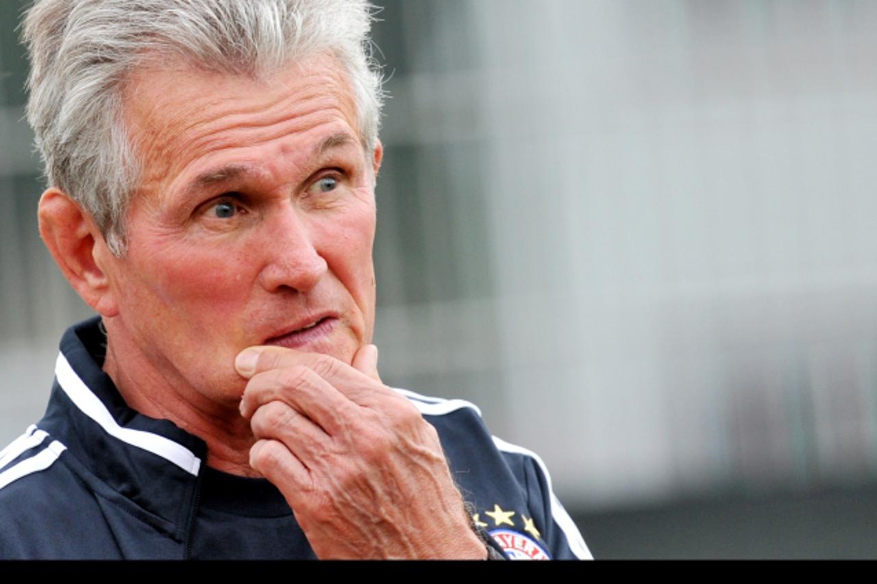 'Bayern Munich\'s head coach Jupp Heynckes takes part in the start of training in Munich, Germany, 03 July 2012. Photo: FRANK LEONHARDT/DPA/PIXSELL'