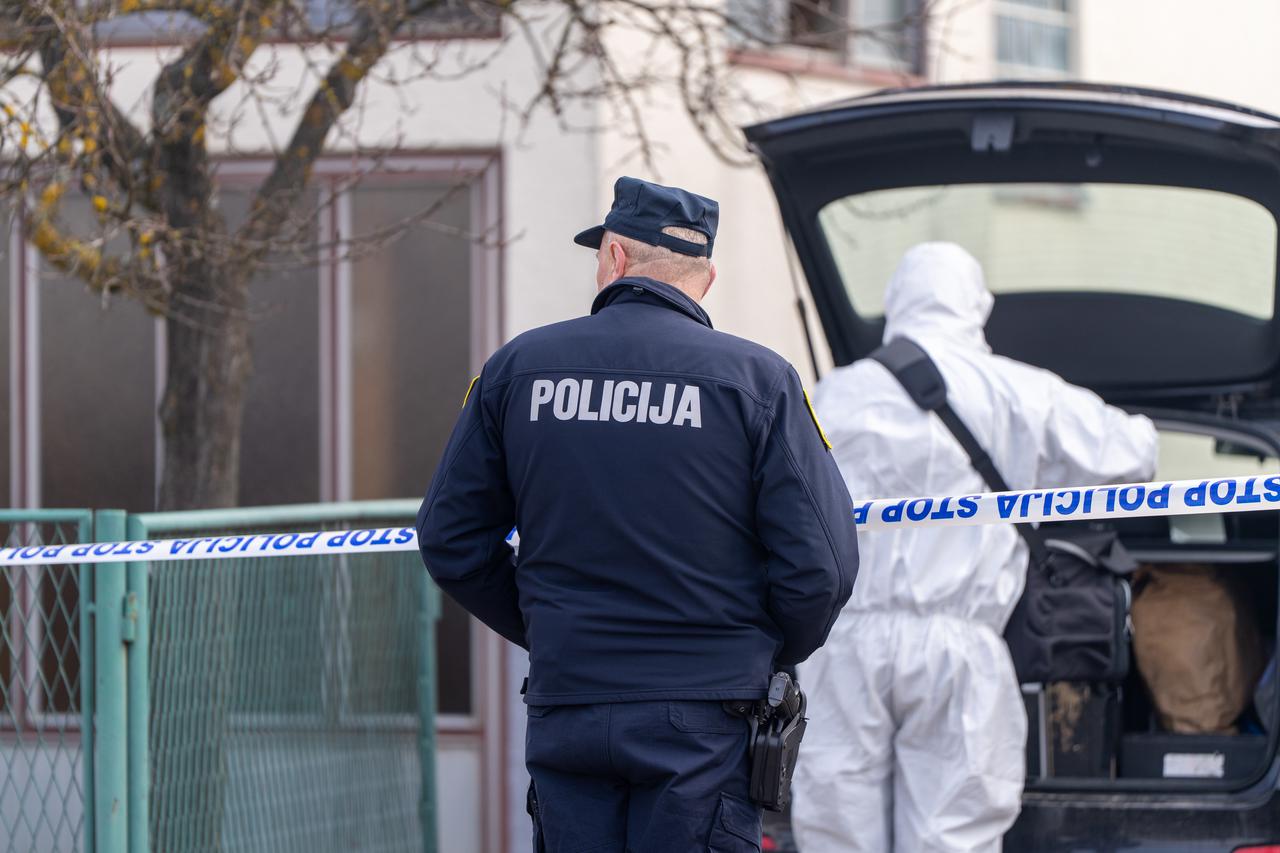 Dvostruko ubojstvo u Gospiću, očevid u tijeku