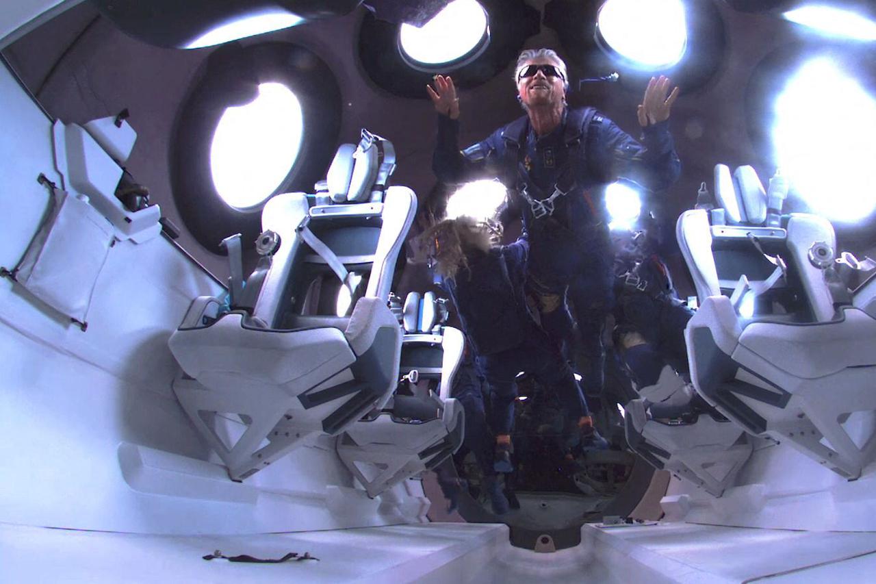 Virgin Galactic Complete First Fully Crewed Spaceflight