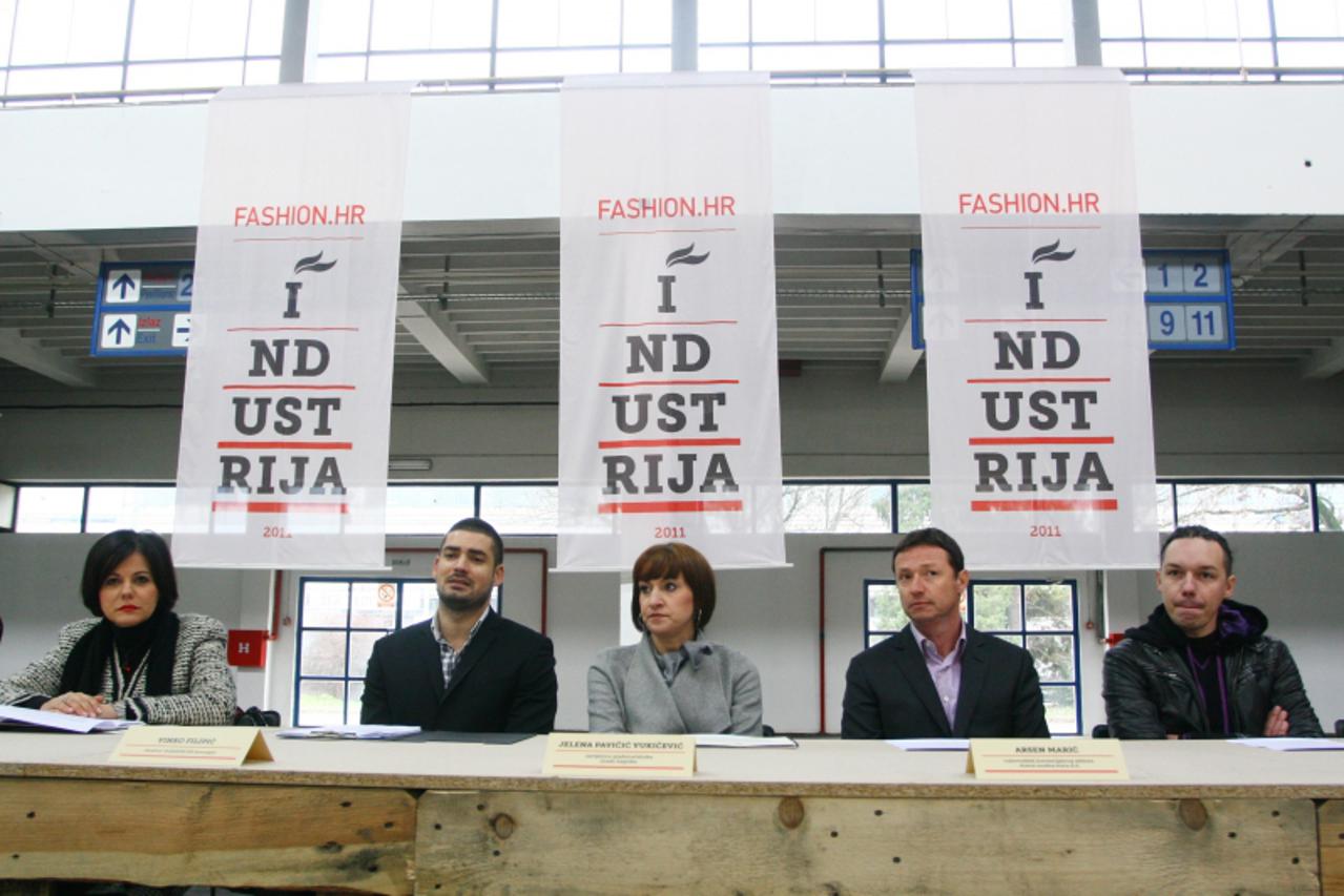 '20.01.2011.,Zagreb - Zagrebacki velesajam, paviljon 5, pressica povodom pokretanja projekta FASHION.HR INDUSTRIJA. Cilj projekta je ozivljavanje tekstilne industrije i povezivanje sa hrvatskim modnim