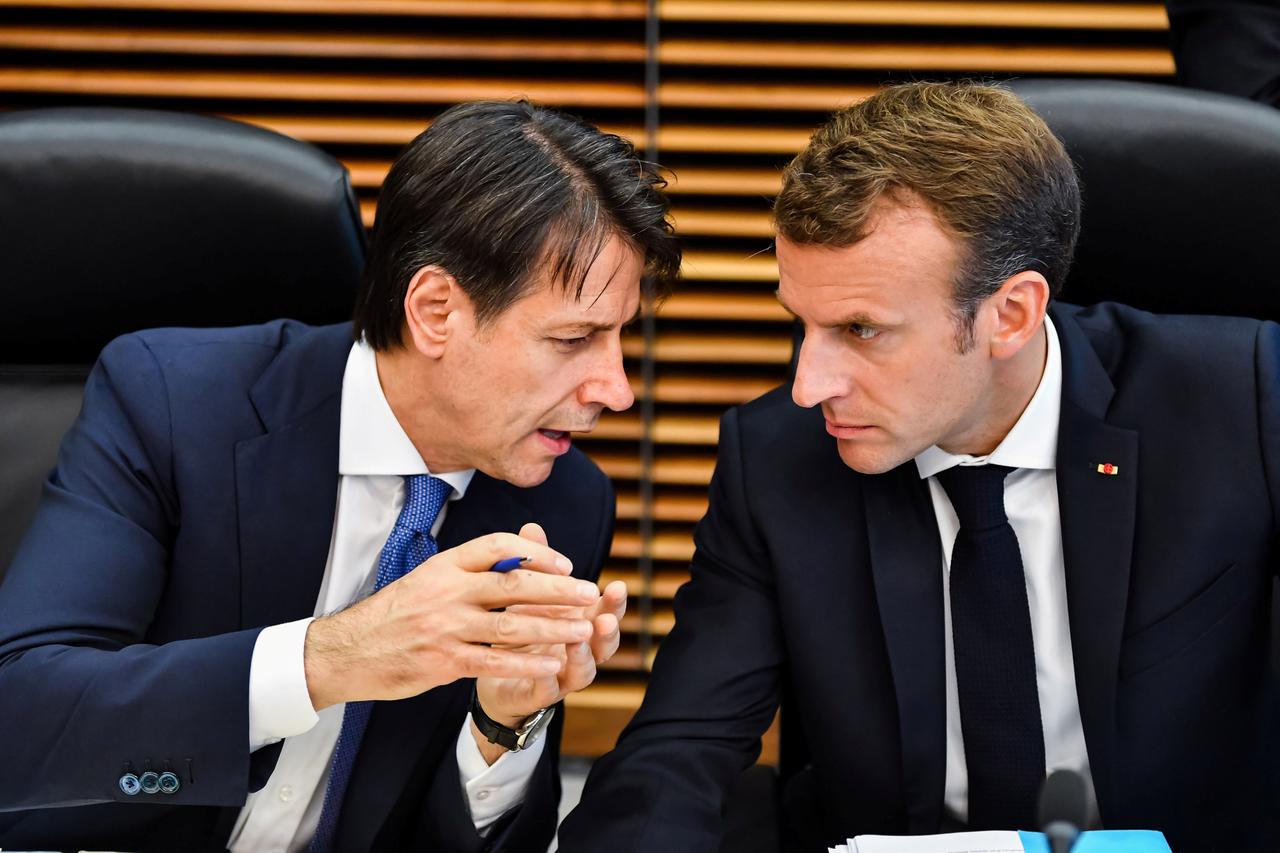 Macron i Conte