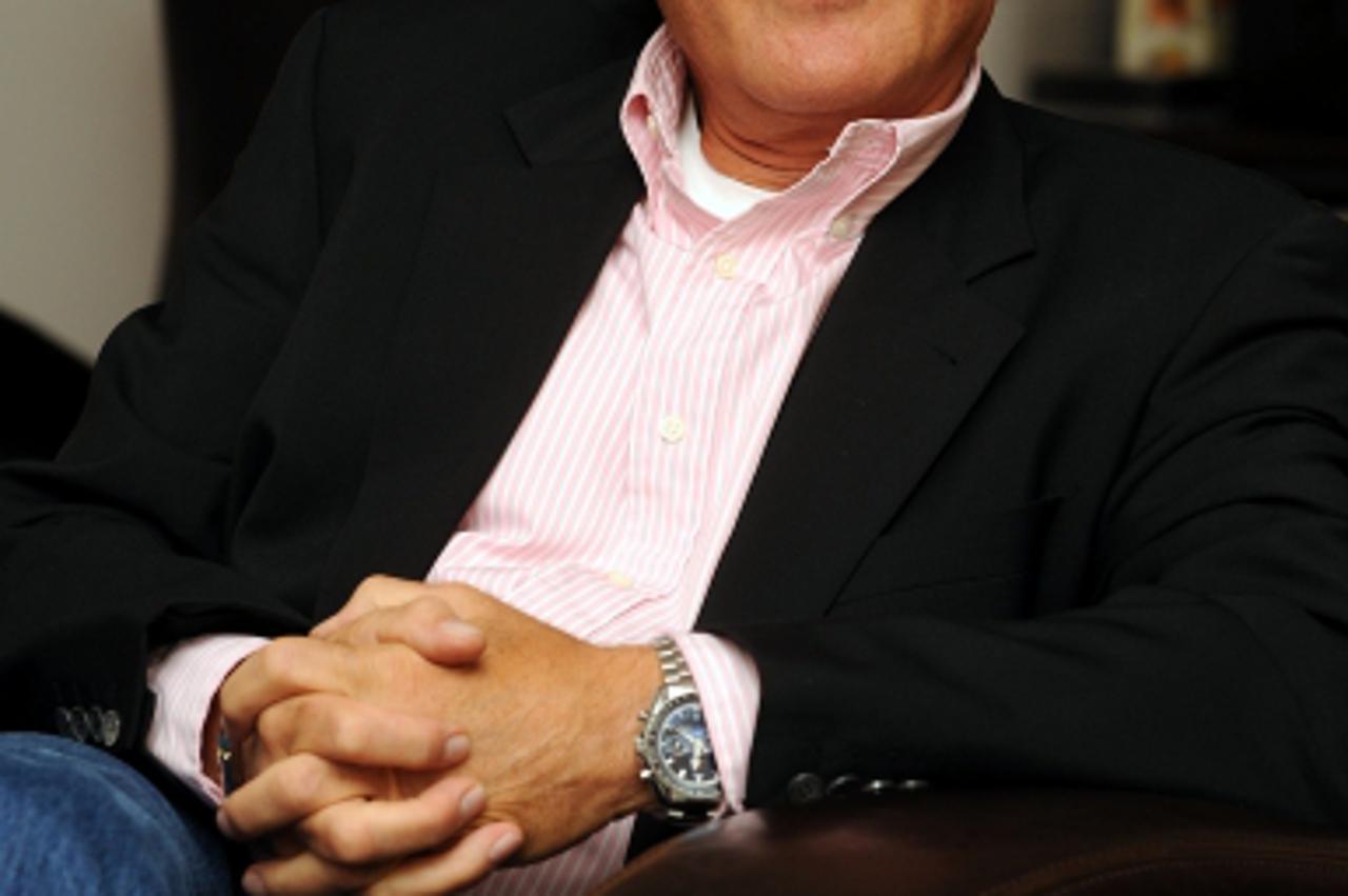 '02.10.2008.Zagreb - Naftni strucnjak i bivsi direktor INE Davor Stern. Photo: Goran Stanzl/Vecernji list'