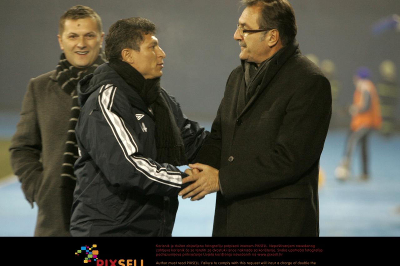 '19.11.2011., Maksimirska 128, Zagreb - Na maksimirskom stadionu odrzala se nogometna utakmica 15. kolo MAX-tv prve hrvatske nogometne lige. Igrale su ekipe NK Lokomotiva - NK Hajduk. Krasimir Balakov