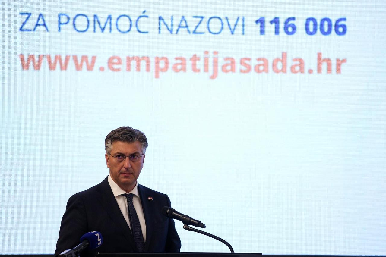 Plenković na konferenciji "Integrirani pristup zaštiti od nasilja nad ženama i nasilja u obitelji