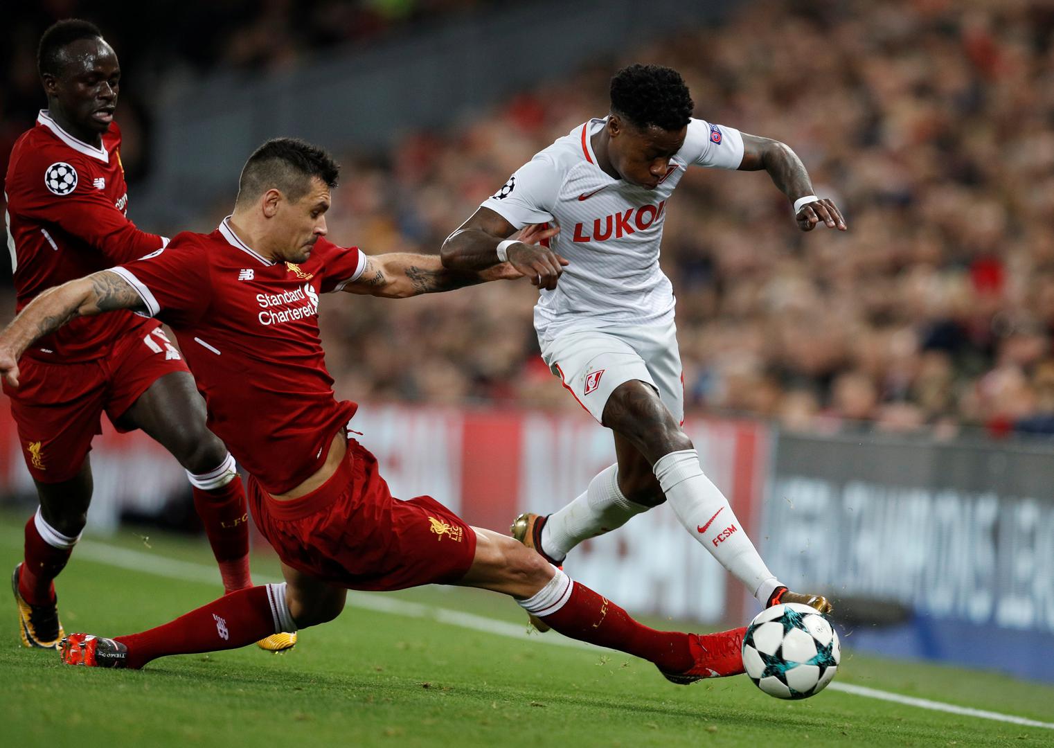 Dejan Lovren imao je laganu zadaću protiv Spartaka