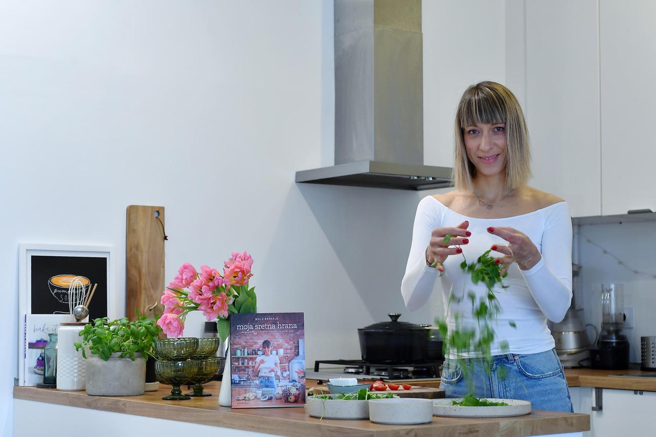 Maja Brekalo, autorica kuharica Moja sretna hrana i Moji sretni kolači
