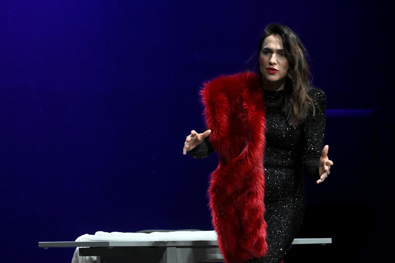Zagreb: Predstava "Žena, majka, glumica - Mare", monodrama Marijane Mikulić