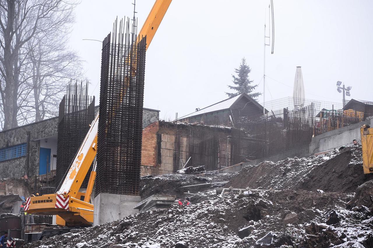 Radovi na sljemenskoj žičari