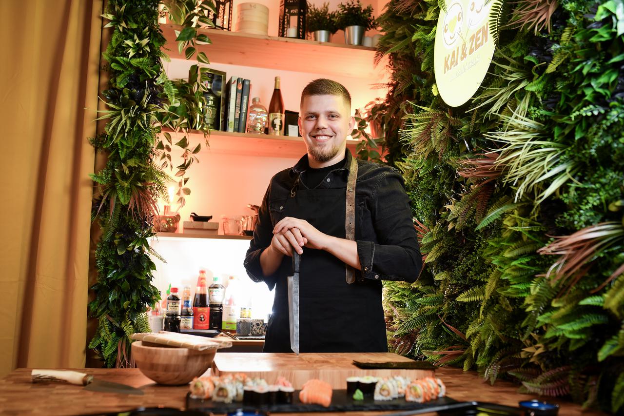 Zagreb: Chef Fabian Šaravanja vodi online sushi školu Kai and Zen