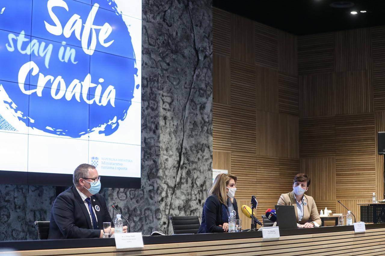 Zagreb: Ministrica Brnjac predstavila projekt "Safe stay in Croatia"