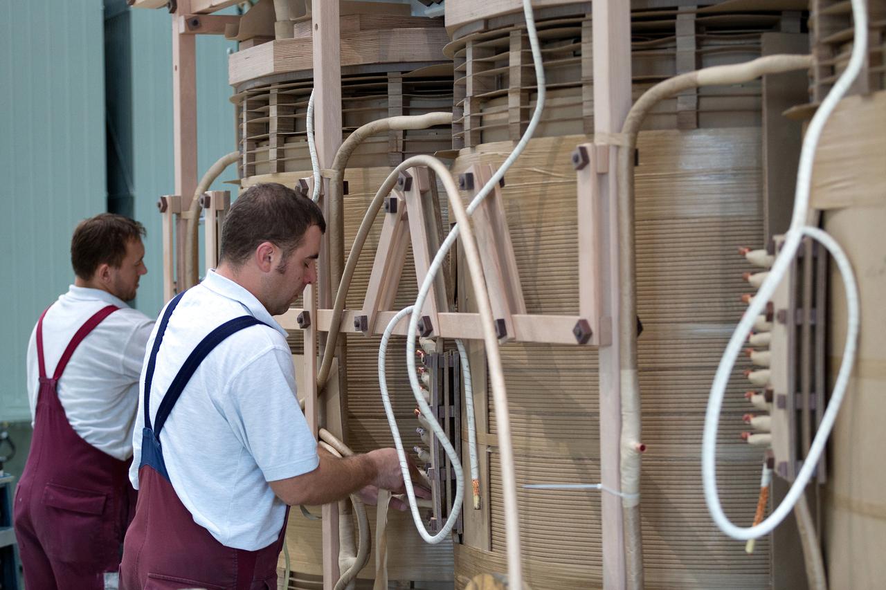 30.09.2014., Zagreb - Proizvodne hale tvornice Koncar - Distributivni i specijalni transformatori d.d. na Jankomiru.   Photo: 