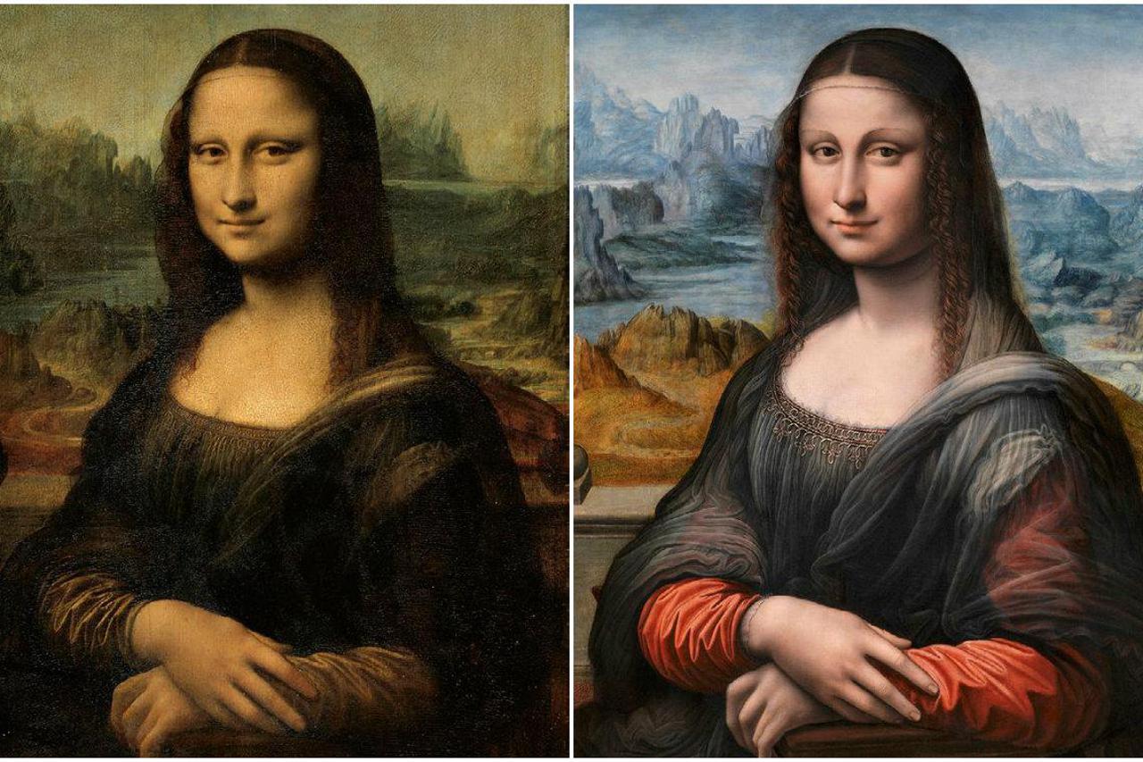 kolaž Mona Lisa