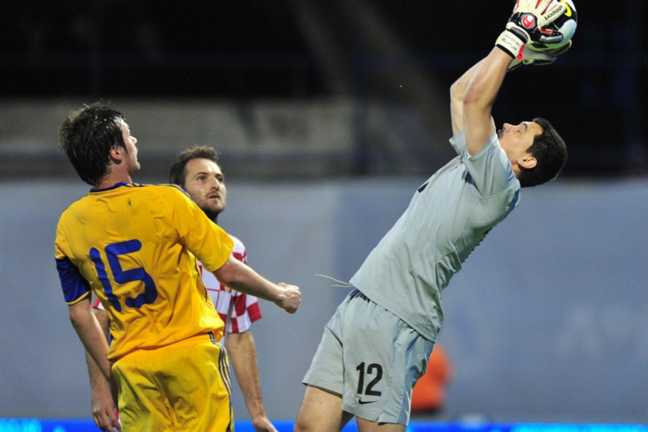 \'sport 06.06.2009. Zagreb, Maksimir ,kvalifikacijska nogometna utakmica za SP Juzna Afrika. Hrvatska - Ukrajna.Vesran Runje. Photo:Antonio Bronic/Vecernji list\'