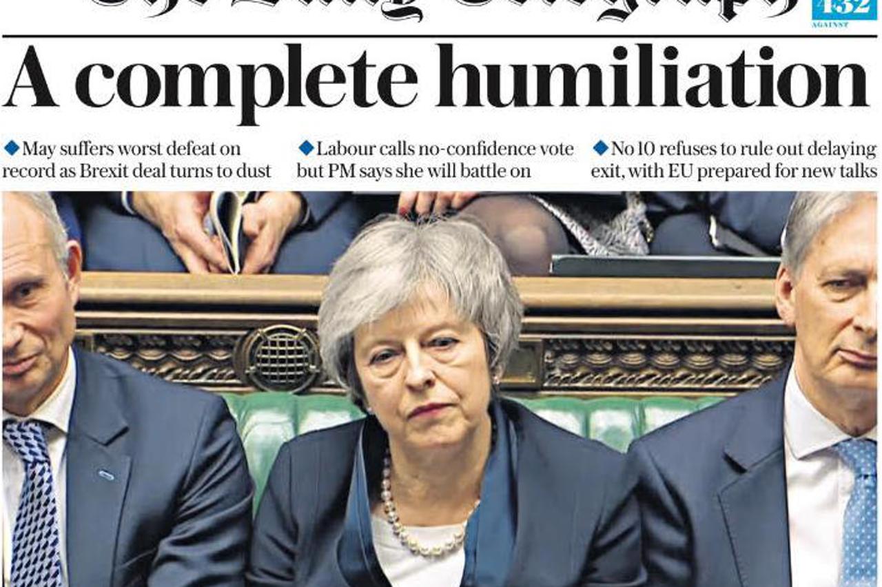 Naslovnice britanskih novina nakon glasovanja