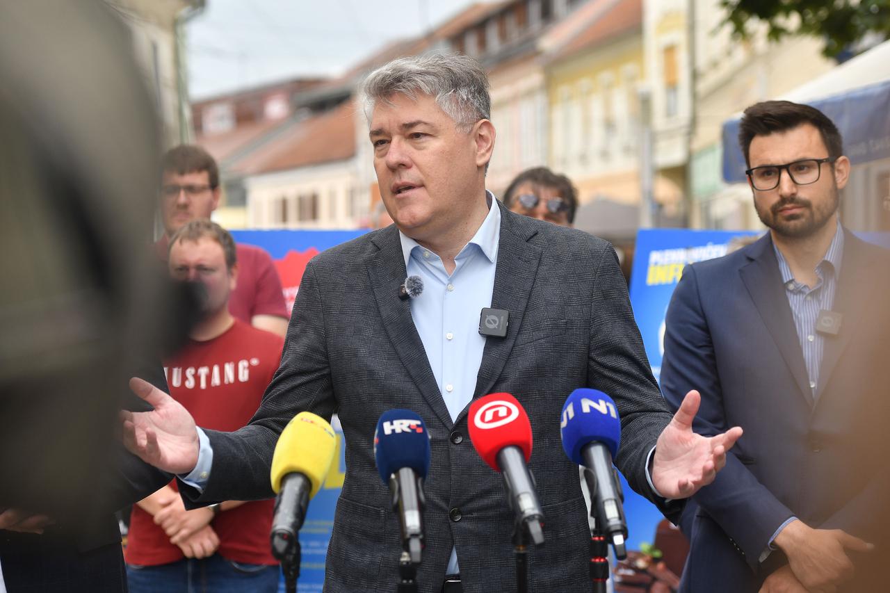 Kampanja SDP-a i Možemo! "Plenkovićeva inflacija" u Čakovcu