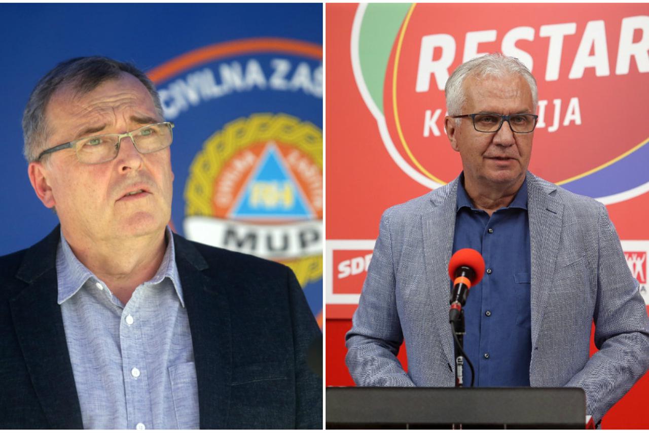 Rajko Ostojić i Krunoslav Capak