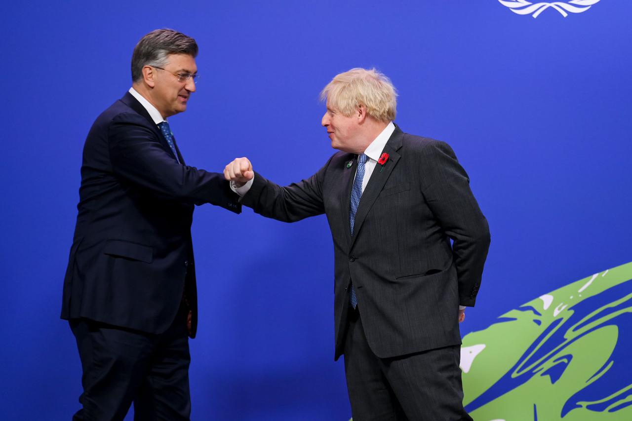 Andrej Plenković na konferenciji COP26 u Glasgowu