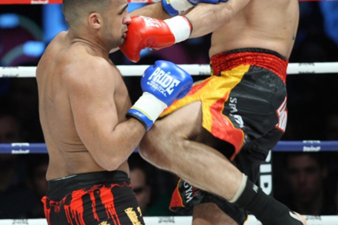'10.03.2012., Arena Zagreb, Zagreb - Borilacki spektakl Cro Cop Final Fight. Mladen Brestovac vs Mourad. Photo: Sanjin Strukic/PIXSELL'