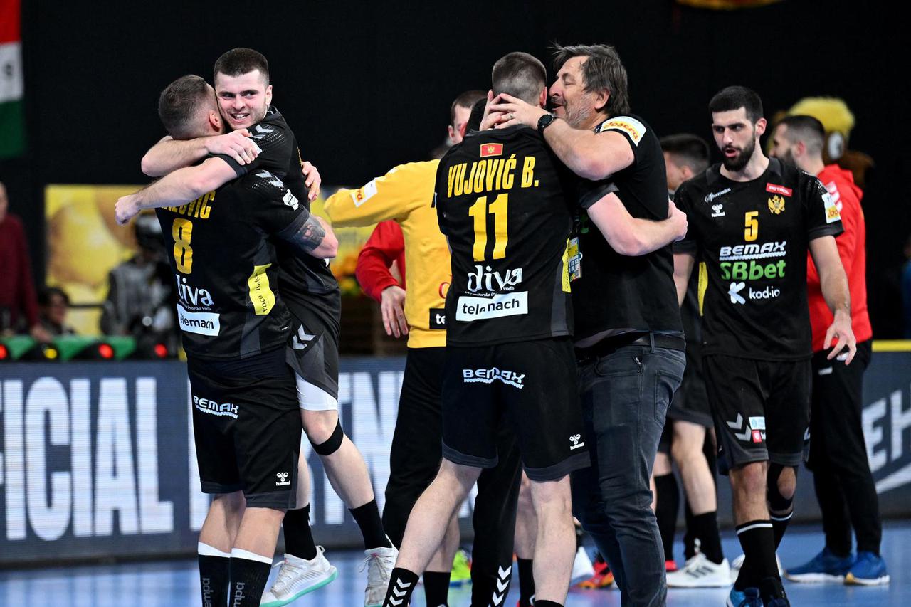 EHF 2024 Men's European Handball Championship - Preliminary Round - Group C - Serbia v Montenegro