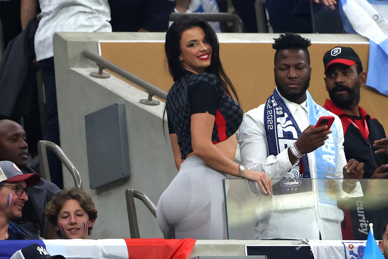 KATAR 2022 - Ivana Knoll na finalu Svjetskog nogometnog prvenstva, Francuska - Argentina