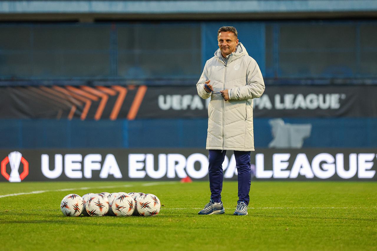 Zagreb: Trening Dinama dan uoči utakmice protiv Celte