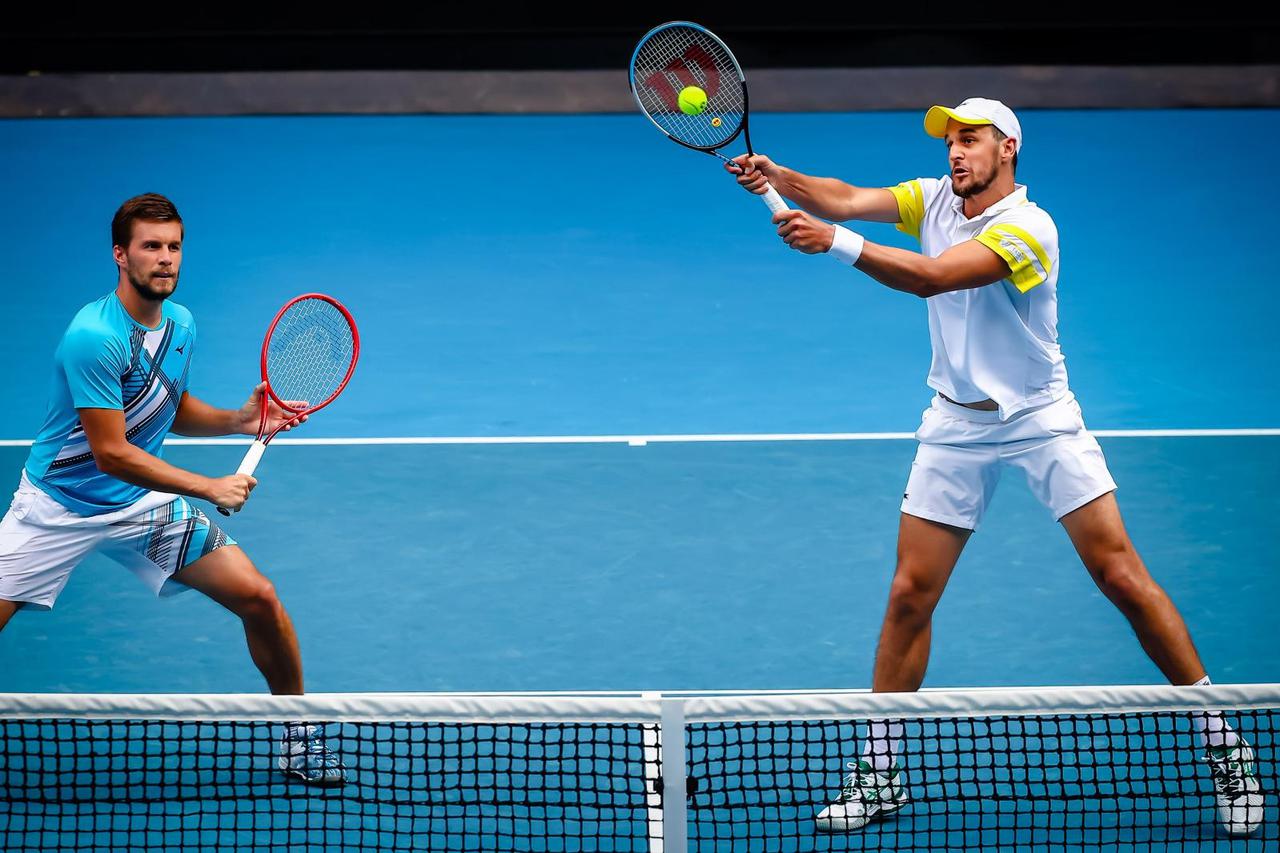 TENNIS AUSTRALIAN OPEN DOUBLE QUARTERFINALS HERBERT MAHUT