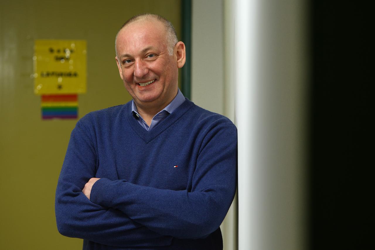 Zagreb: Denis Latin, televizijski voditelj i urednik emisije Latinica 