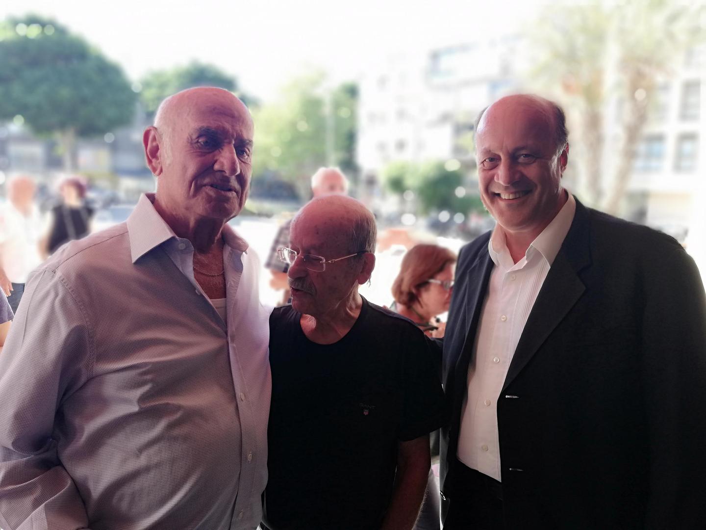 Yaakov Pery, Ram Kaspi i Jakov Sedlar