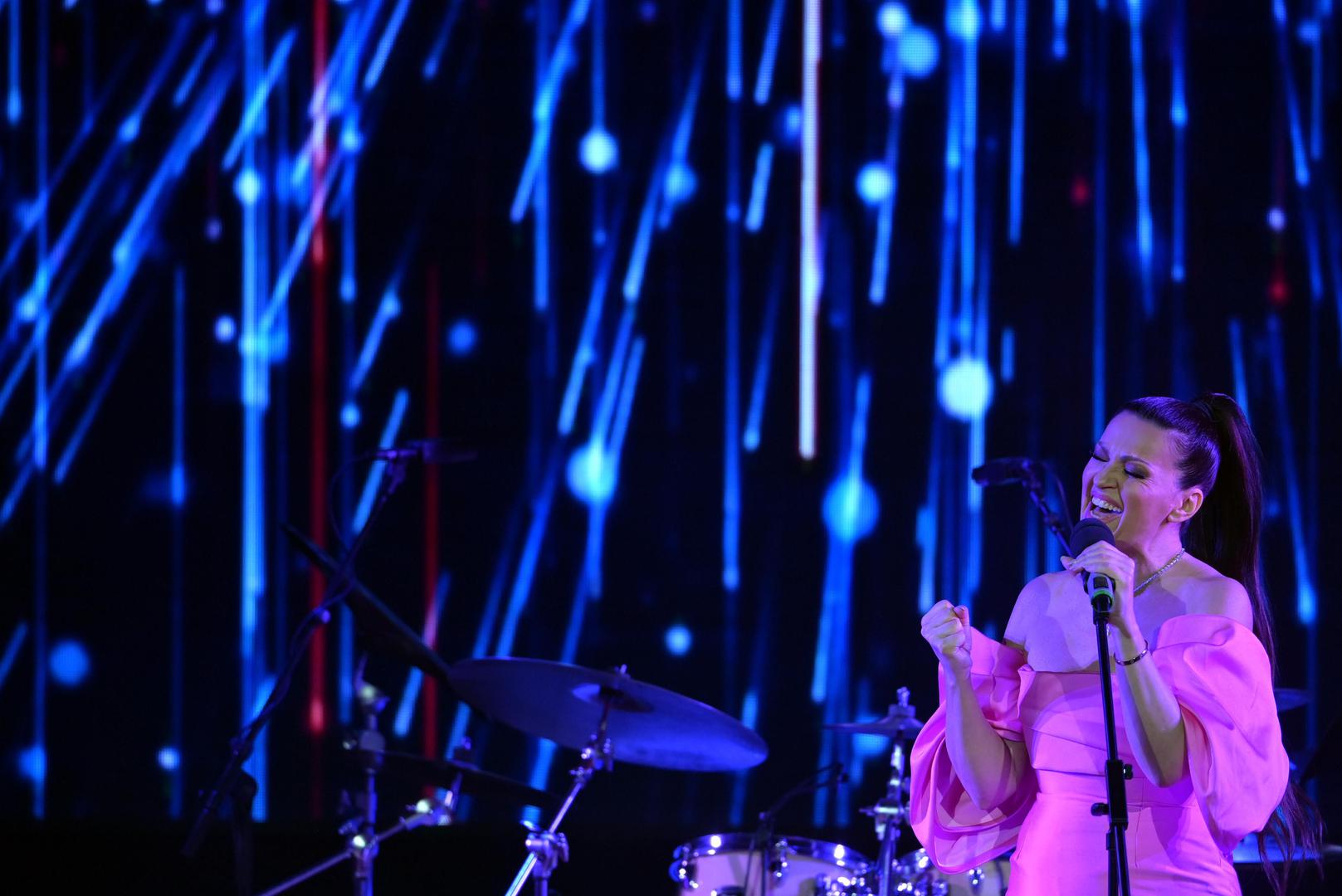 18.03.2022., Zagreb - U Hrvatskom narodnom kazalistu odrazana je dodjela Vecernjakove ruze, najvaznije i najstarije medijske nagrade, a uz vec poznate kategorije, ove godine dodiljenja je  i osma, digitalna ruza.  Photo: Igor Soban/PIXSELL