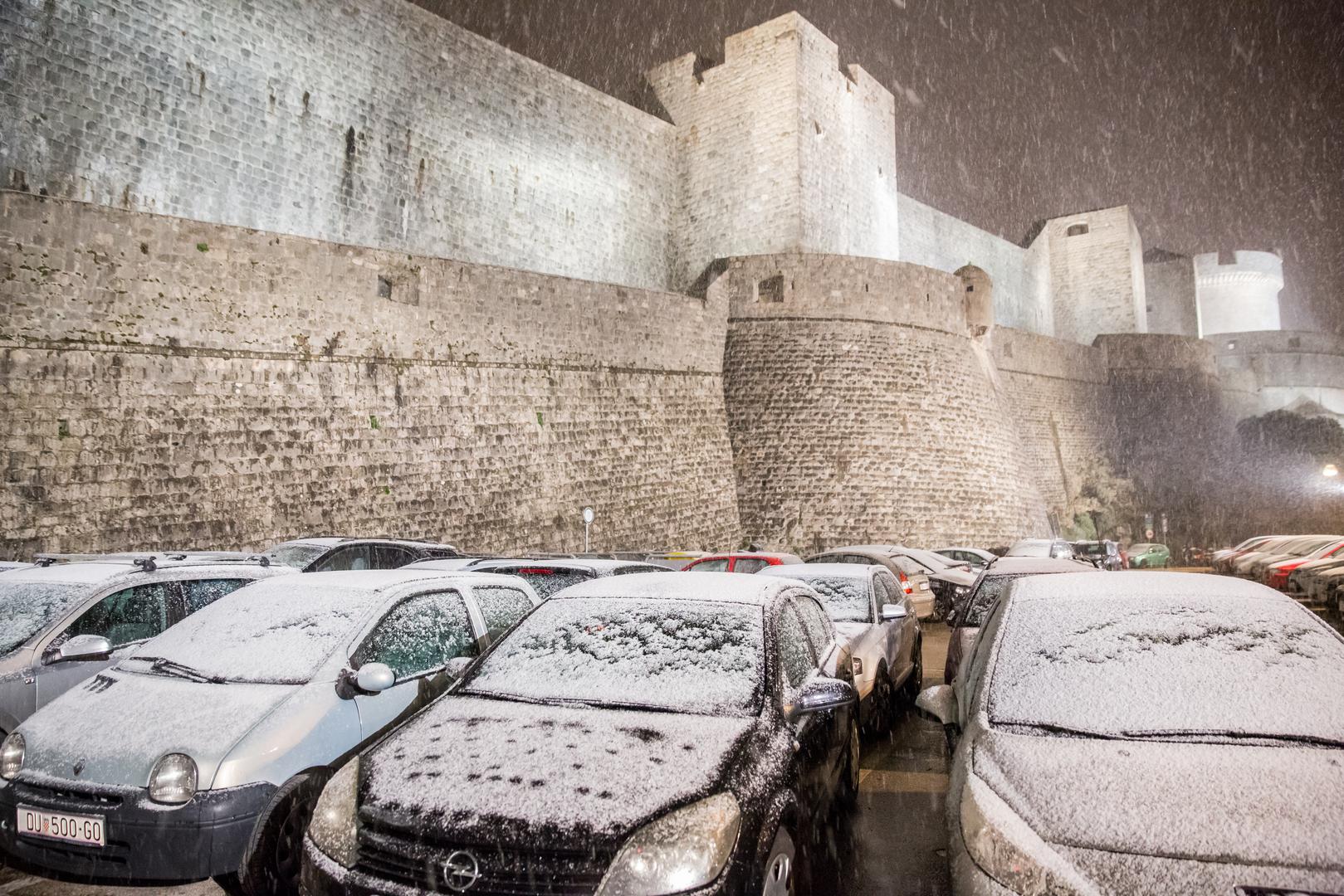 Snijeg u Dubrovniku