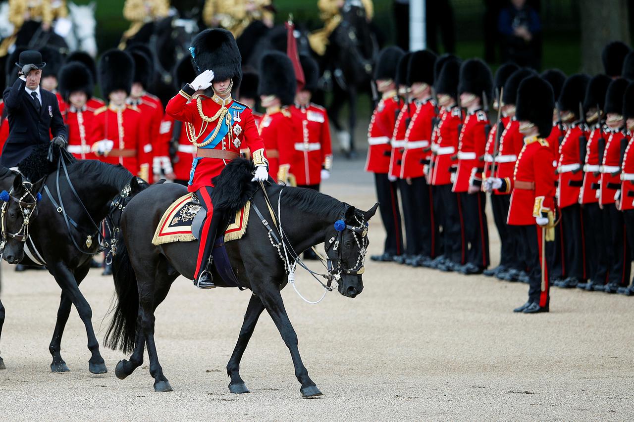 Colonel's Review ahead the Trooping of the Colour