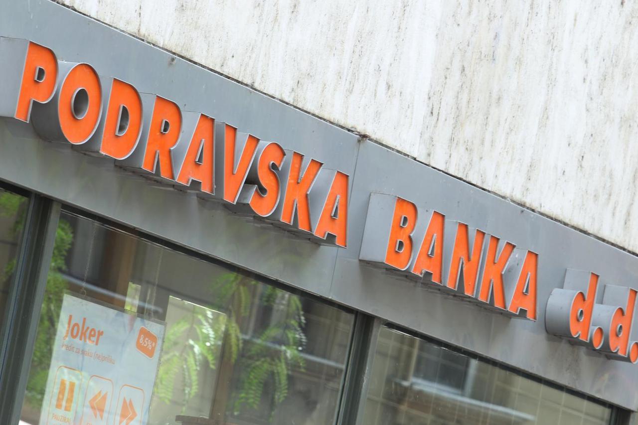 Banke i bankomati u širem centru grada Zagreba