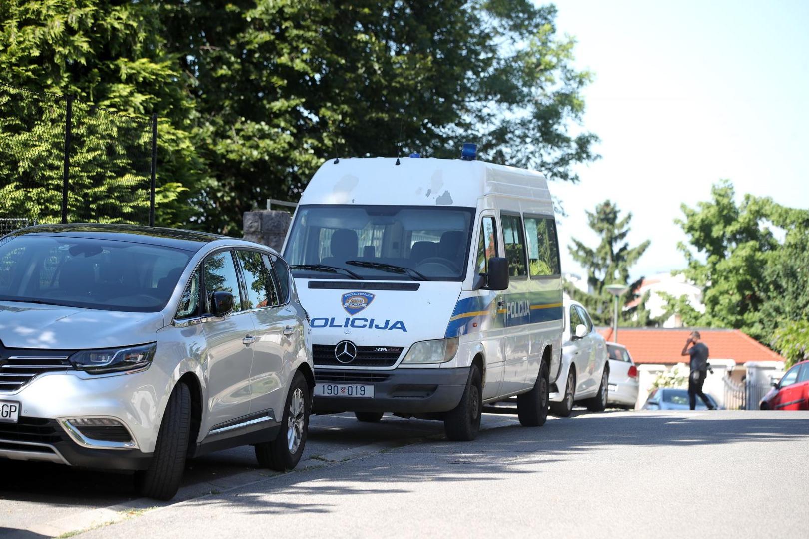 30.06.2021., Zagreb - Vijenac 2. Pretres kuce glavnog ravnatelja HRT-a Kazimira Bacica na Tuskancu zbog sumnje u korupciju. Photo: Igor Kralj/PIXSELL