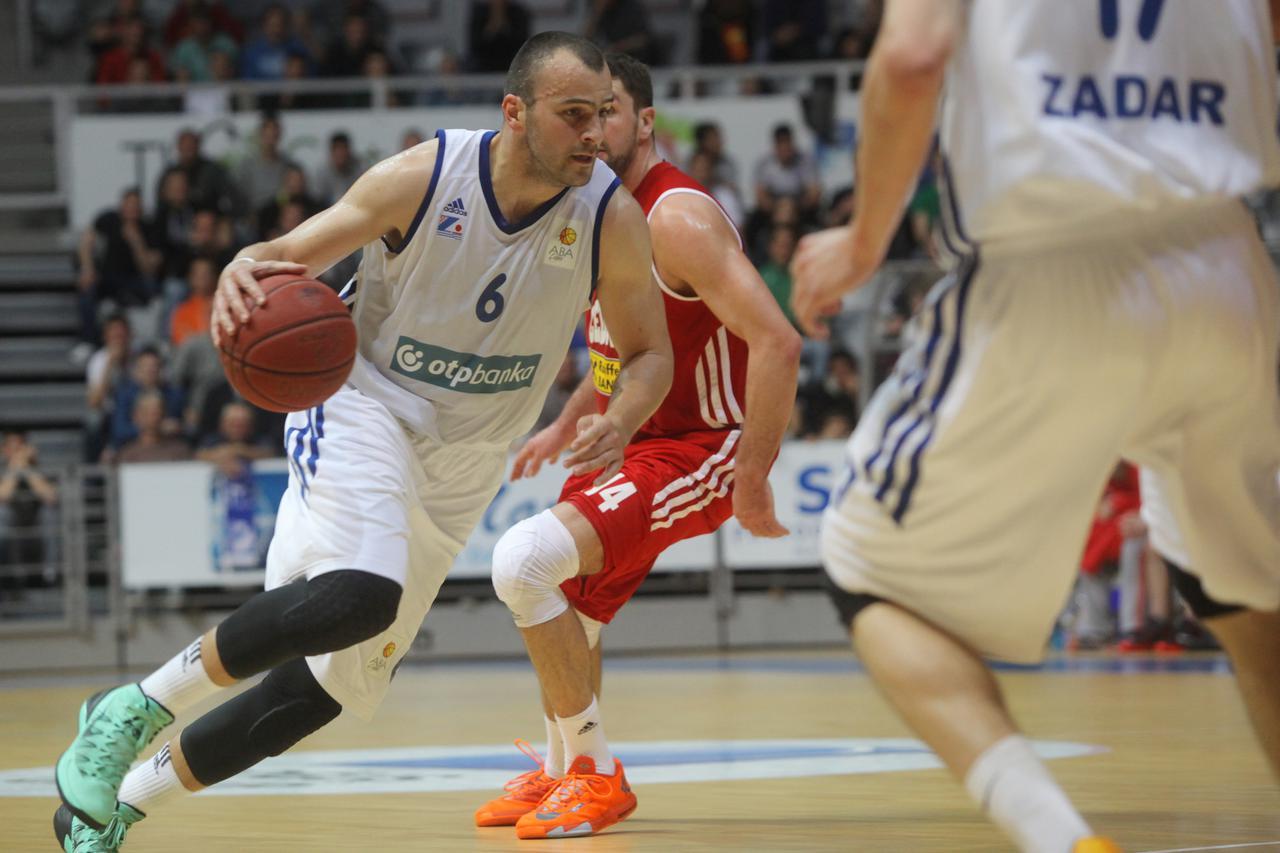 02.05.2014., Dvorana Kresimira Cosica, Zadar - A-1 Liga za prvaka, 8. kolo, KK Zadar - KK Cedevita. Ive Ivanov.  Photo: Filip Brala/PIXSELL