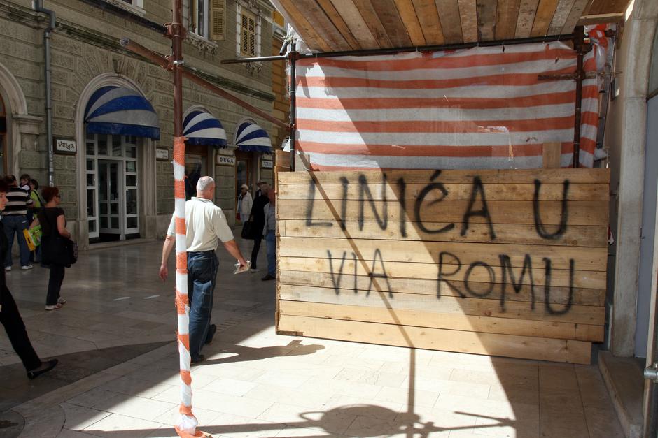 Rijeka,grafit Linić