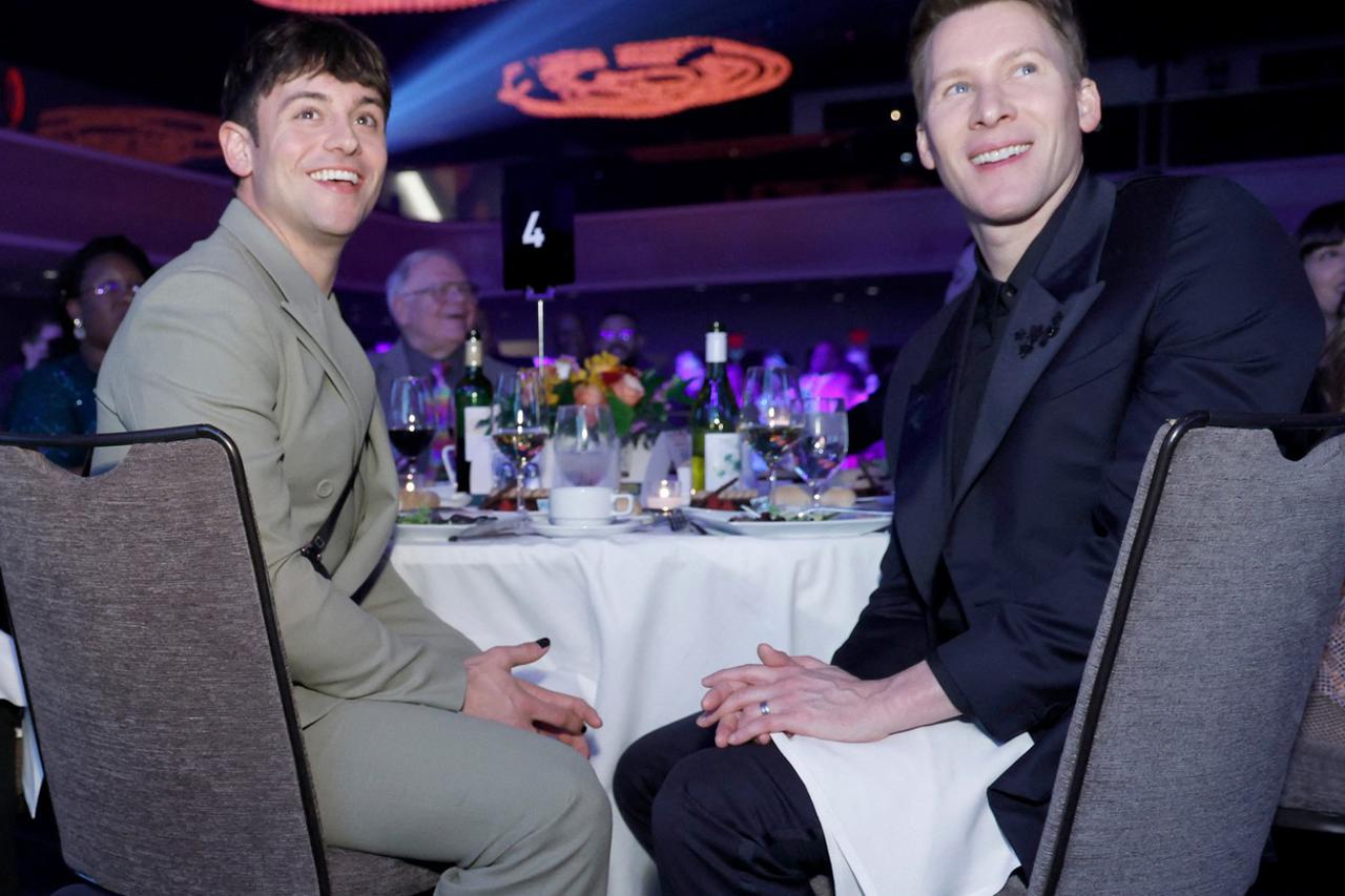 Dustin Lance Black i Toma Daley