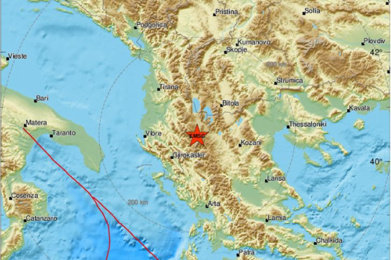 Potres u Albaniji