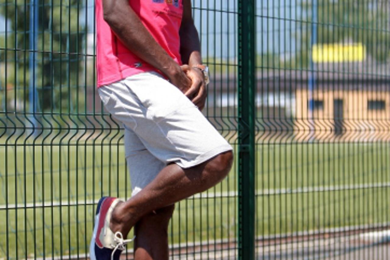 'SPECIJAL MAX 23.07.2013., Zagreb - Mathias Chago, nogometni igrac NK Lokomotiva.  Photo: Borna Filic/PIXSELL'