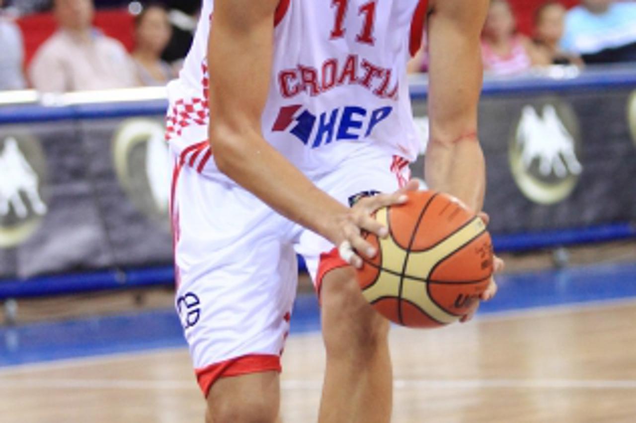 '29.08.2010., Istanbul - 2010 FIBA SP Istanbul. Utakmica grupe B  Hrvatska-Iran u Abdi Ipekci Areni.Ante Tomic Photo: Zeljko Lukunic/PIXSELL'