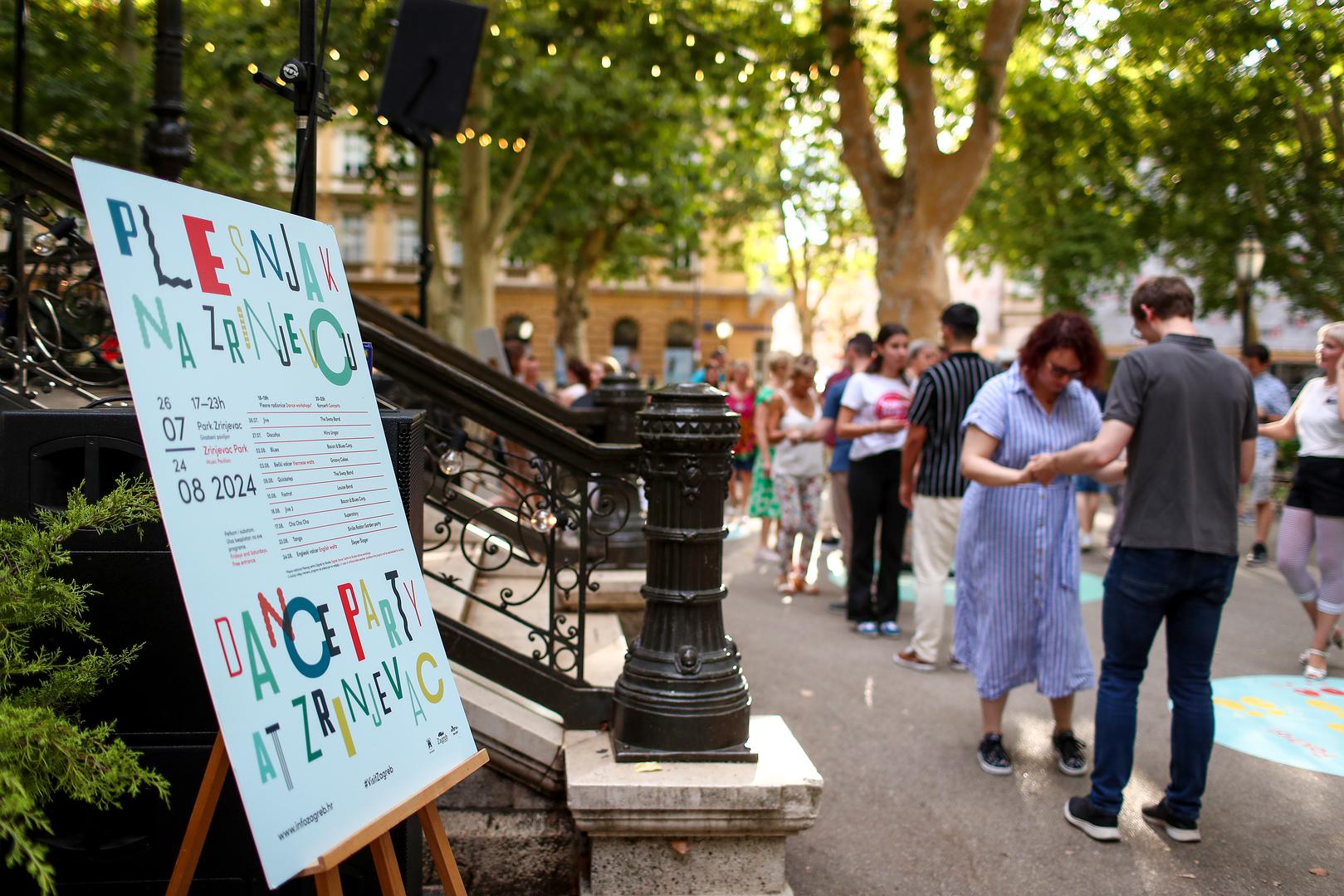 26.07.2024.,  Zagreb - Plesnjak na Zrinjevcu. Photo: Matija Habljak/PIXSELL
