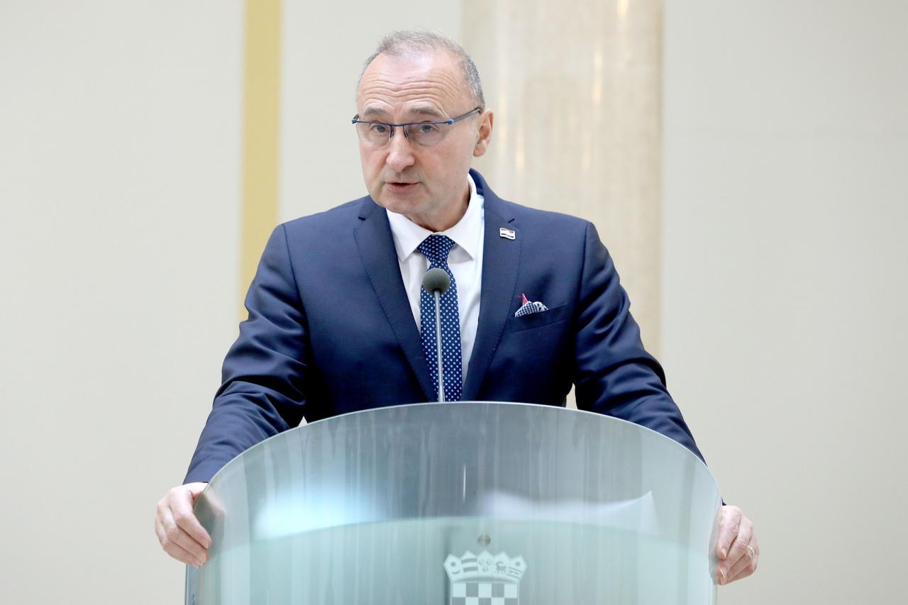 Zagreb: Radman i Logar održali konferenciju za medije nakon sastanka