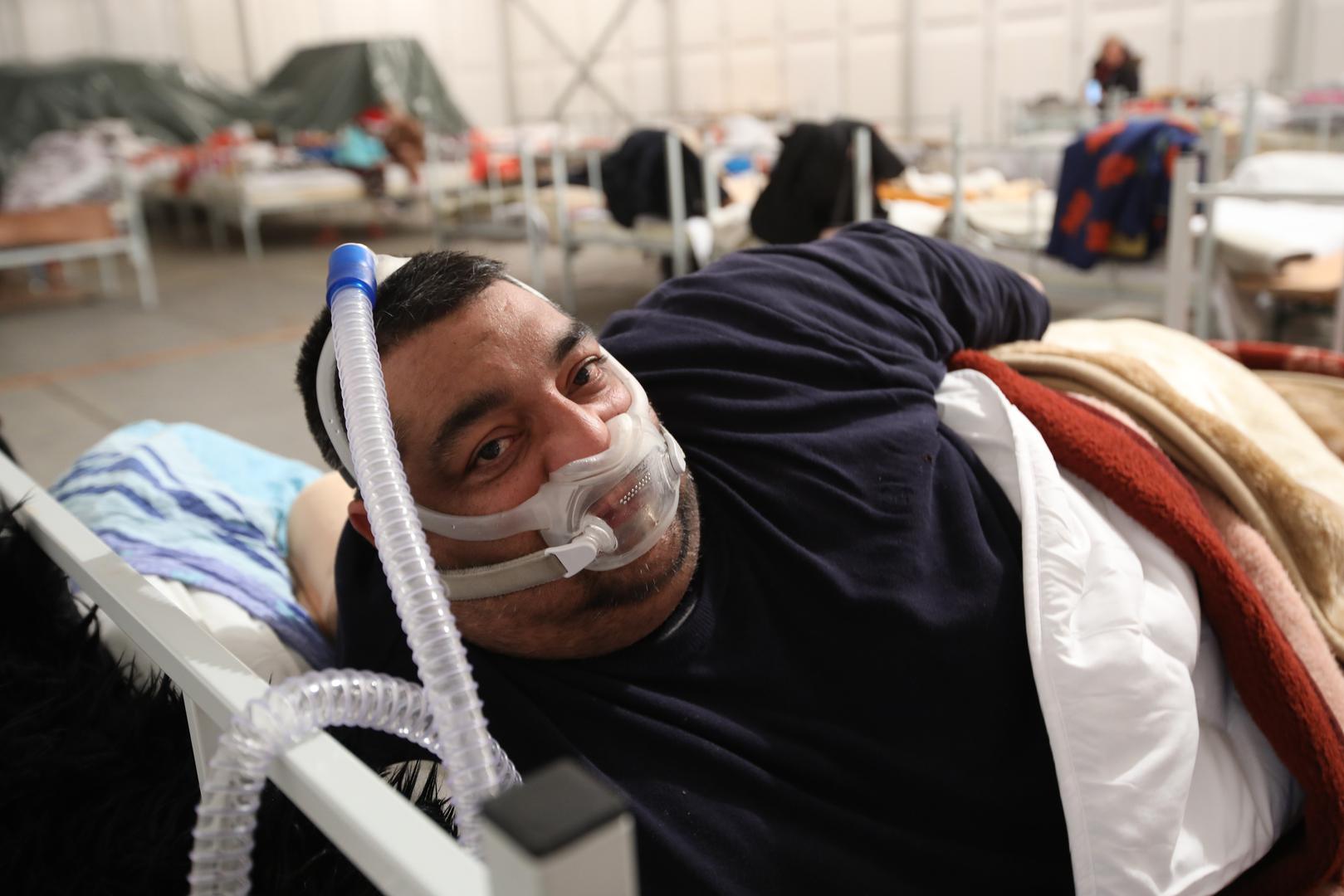 31.12.2020. Glina- Ispracaj 2020.godine u podrucju stradalom u potresu. Prihvatni centar.Photo: Boris Scitar/Vecernji list/PIXSELL