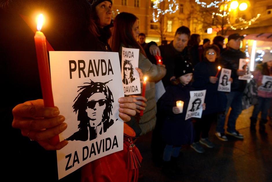 prosvjed za Davida Dragičevića