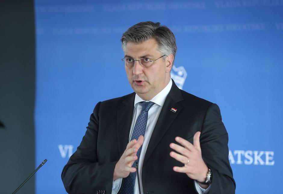 Zagreb: Andrej Plenković dao izjavu nakon sjednice Užeg kabinata Vlade